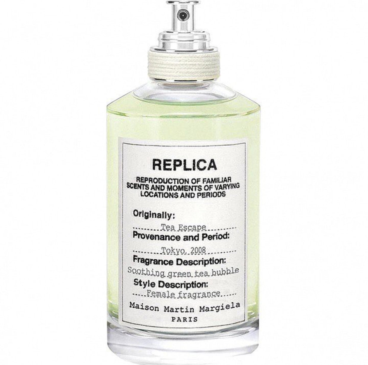 Maison Margiela Replica Tea Escape 香水 Maison Martin Margiela Tea Escape 綠茶逃逸✨100ml – Galene Perfumes